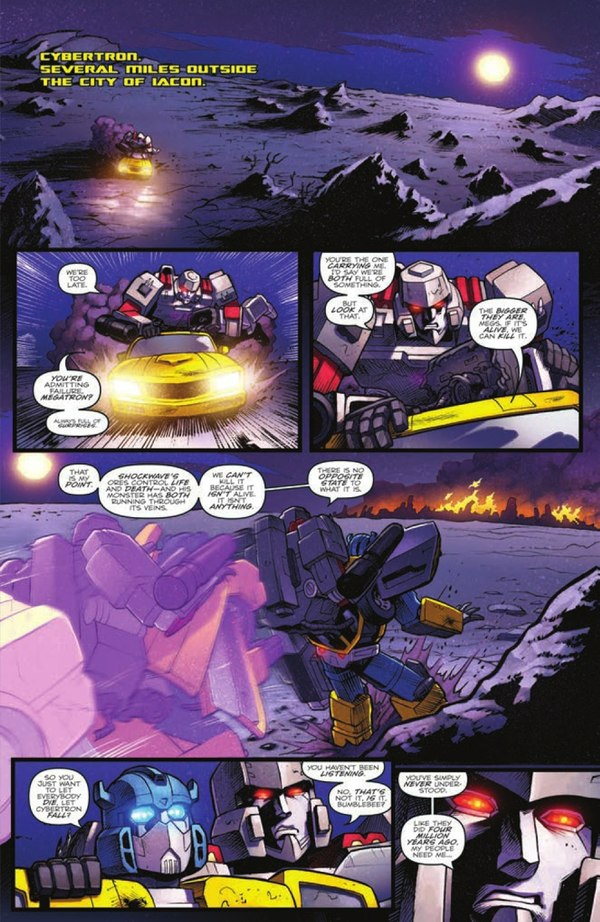 CYBERTRON FALLS   Transformers More Than Meets The Eye 26 Dark Cybertron Part 8 Comic Book Preview  (5 of 8)